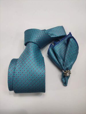 muska svečana kravata sa maramicom, za odelo za vencanje